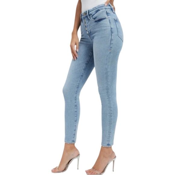 NWT Good American Good Legs Skinny Jeans in Indigo Size 2/26 Retail $135 - Picture 2 of 6